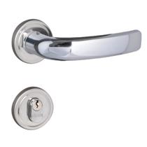 Fechadura Home Externa 55011 Roseta Cromada 55mm Aliança Fechadura Home Externa 55011 Roseta Cromada 55mm Aliança