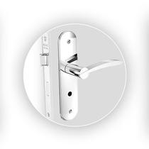 Fechadura Horus Banheiro Reta Cromado ESP43 40x53 Soprano Fechadura Horus Banheiro Reta Cromado ESP43 40x53 Soprano