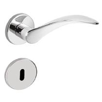 Fechadura ICARO 55mm CROMADA Zamack Imab Conjunto