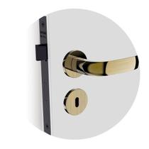 Fechadura Icaro Interna Roseta Redonda Antique Brass 40mm Ros22 (40x53 Reta) Soprano Fechadura Icaro Interna Roseta Redonda Antique Brass 40mm Ros22 (40x53 Reta) Soprano