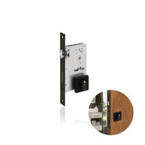 Fechadura Imab 4700 Trinco Rolete Cilindro 70mm Preto Fosco Fechadura Imab 4700 Trinco Rolete Cilindro 70mm Preto Fosco