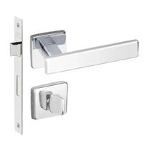 Fechadura Imab Metro Light Banheiro Cromado