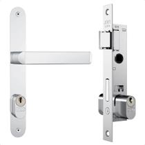 Fechadura inox estreita externa 401/07 11mm Stam