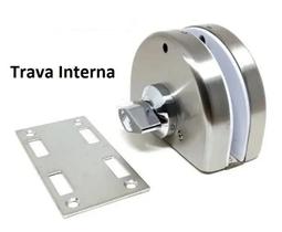 Fechadura Inox Para Vidro/Alvenaria De Pressão Correr Va 159 Fechadura Inox Para Vidro/Alvenaria De Pressão Correr Va 159