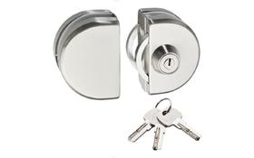 Fechadura Inox Porta Vidro/vidro De Pressão Correr Vv 059