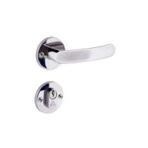 Fechadura Inox Premium Externa 2600/11 40mm Roseta Cromado Aliança