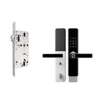 Fechadura Inteligente À Prova D'água Prateada YRHAND Eletrônico Wifi App Remoto Biometria Fechadura