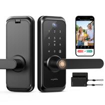 Fechadura Inteligente ARPHA WiFi com Vídeo 6 em 1, Acesso sem Chave Fechadura Inteligente ARPHA WiFi com Vídeo 6 em 1, Acesso sem Chave