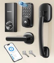Fechadura Inteligente Deadbolt Lockzo com Impressão Digital, Sem Chave e WiFi