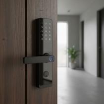 Fechadura Inteligente Digital Com Biometria Smart Lock Wi-fi Fechadura Inteligente Digital Com Biometria Smart Lock Wi-fi
