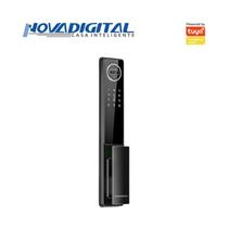 Fechadura Inteligente Elite Wi-Fi Desbloqueio Facil Biometria Senha App Chave Preto Novadigital