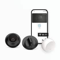 Fechadura inteligente Level Lock+ WiFi sem chave, preto fosco