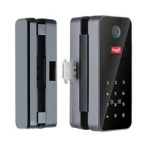 Fechadura Inteligente Para Porta De Vidro Deslizante Com Controle Bluetooth, RFID E Impressão Fechadura Inteligente Para Porta De Vidro Deslizante Com Controle Bluetooth, RFID E Impressão