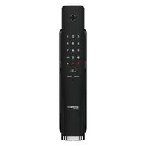 Fechadura Inteligente Push & Pull de Embutir MFR 6300 Preta Intelbras