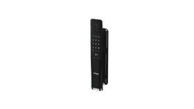 Fechadura inteligente push & pull de embutir mfr 6300 preta Fechadura inteligente push & pull de embutir mfr 6300 preta