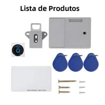Fechadura Inteligente RFID Invisível Para Móveis, Armários E Guarda-Roupas Instalação Oculta Sem Fechadura Inteligente RFID Invisível Para Móveis, Armários E Guarda-Roupas Instalação Oculta Sem
