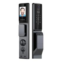 Fechadura Inteligente WIFI Biometria Digital Facial Câmera