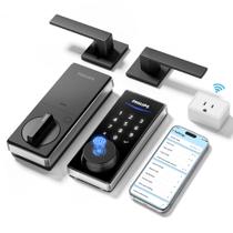 Fechadura inteligente WiFi com alça Philips Fingerprint Keyless Entry