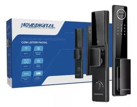 Fechadura Inteligente Wifi com Leitor Facial Elite Novadigital