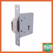 Fechadura Interna Bico duplo 4006-098 Porta de Correr Cromada 45mm Arouca