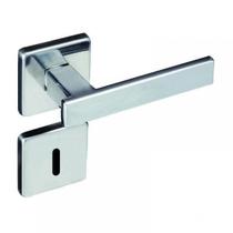 Fechadura Interna com Roseta Quadrada Zm 408I Concept Pado Cromado Fechadura Interna com Roseta Quadrada Zm 408I Concept Pado Cromado