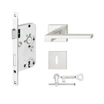 Fechadura Interna Dritto 55Mm Inox Escovado Hafele