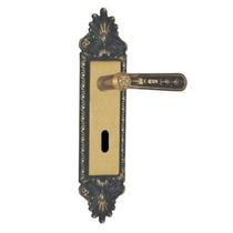 Fechadura Interna Espelho Aço 40mm MGM Colonial Bronze Latonado Fechadura Interna Espelho Aço 40mm MGM Colonial Bronze Latonado
