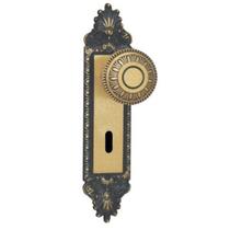 Fechadura Interna Espelho Aço 40mm MGM Colonial Bronze Latonado Fechadura Interna Espelho Aço 40mm MGM Colonial Bronze Latonado