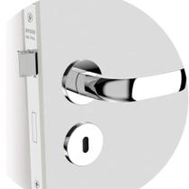 Fechadura Interna Grand Icaro Roseta Redonda Ros38 Cromado 55mm (55X70) Soprano Fechadura Interna Grand Icaro Roseta Redonda Ros38 Cromado 55mm (55X70) Soprano
