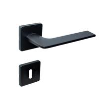 Fechadura Interna Imab Malba Roseta Quadrada Preta 55Mm Fechadura Interna Imab Malba Roseta Quadrada Preta 55Mm