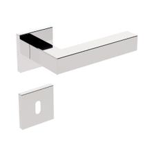 Fechadura Interna Inox Home IX420 55mm Roseta Quadrada RQ2 Inox Polido Stam Fechadura Interna Inox Home IX420 55mm Roseta Quadrada RQ2 Inox Polido Stam