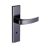 fechadura interna quadratta curva espelho s40 preto fosco alianca
