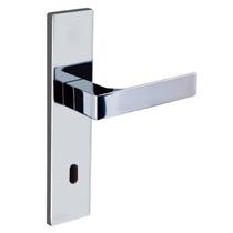 Fechadura Interna Reta Espelho 6cm Cromado Quadratta Aliança