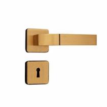 Fechadura Interna Roseta 40mm MGM Módena Rosa/Bronze Latonado