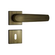 Fechadura Interna Stam 813/09 Roseta Quadrada Antique E-Coat