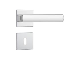 Fechadura Interna Stam 813/35 Cromada Roseta Quadrada Inox