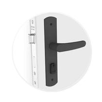 Fechadura Ipanema Reta Externa Preta Soprano Fechadura Ipanema Reta Externa Preta Soprano