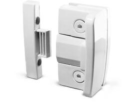 Fechadura Janela Correr Vidro Alvenaria Bate Fecha Branco