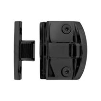 Fechadura Janela Correr Vidro Alvenaria Blindex Bate Fecha Preta