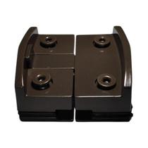 Fechadura Janela Correr Vidro/Vidro Bate Fecha Bronze