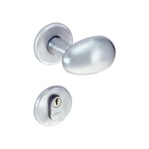 Fechadura Lafonte 608 St2 55mm Externa Roseta Cromada Acetinada - Latão