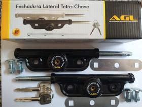 Fechadura lateral tetra chave agl