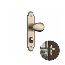 Fechadura Latonada Oxidada Para Porta Residencial Externa de 25 A 35 Mm 803/10 Stam Fechadura Latonada Oxidada Para Porta Residencial Externa de 25 A 35 Mm 803/10 Stam