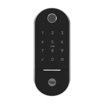 Fechadura Lia Digital Embutir Preta e Cromada - YALE Fechadura Lia Digital Embutir Preta e Cromada - YALE