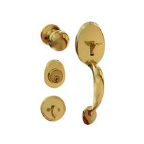 Fechadura M Inox Externa Blim Colonial Dourada para Porta Reposição Fechadura M Inox Externa Blim Colonial Dourada para Porta Reposição