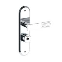 Fechadura Madrid 1002/15 Tetra Chave Espelho Cromado 40mm Hela