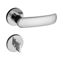 Fechadura Madrid Roseta 506-80 Cromada - Pado Banheiro Fechadura Madrid Roseta 506-80 Cromada - Pado Banheiro