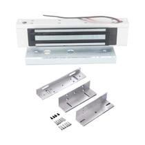 Fechadura Magnética Elétrica De Alta Resistência 180kg 350lbs 280KG 600lbs DC 12V Para Controle De