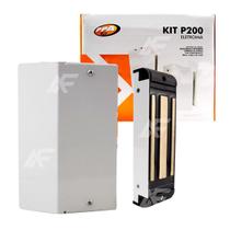 Fechadura Magnética Eletroimã PPA P200 para Portas e Portão - Branca