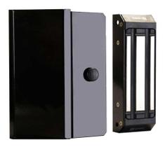 Fechadura magnética M150 ECO preta - IPEC Fechadura magnética M150 ECO preta - IPEC